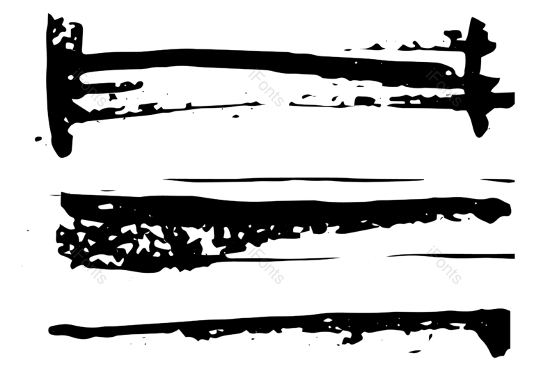 水墨图片,墨迹元素,笔触PNG,笔刷免抠素材